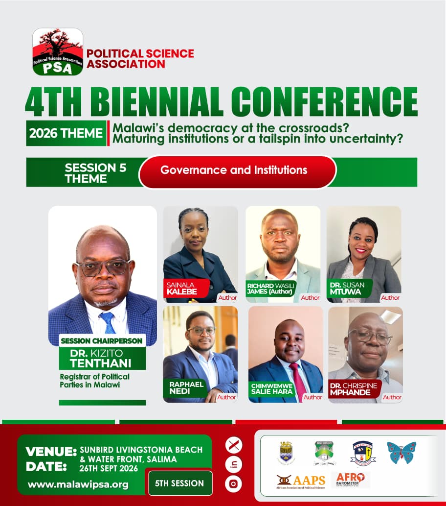 PSA 4th Biennial Conference Session 5: Governance and Institutions